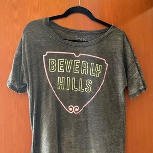 Gray Beverly Hills logo  T-Shirt
